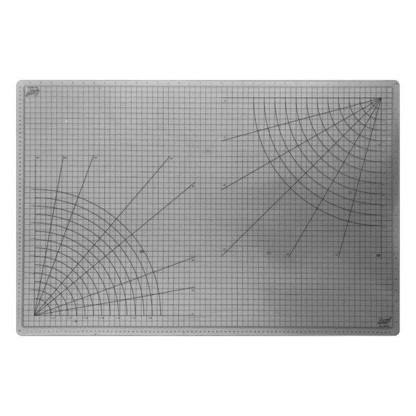 Excel Blades 24" x 36" Self-Healing Cutting Mat w/ Measurement Grid, Clear 6pk 60033